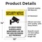Signmission 24 Hour Video Surveillance With Symbol OSHA Security Notice Sign, Vinyl Decal, 10in W x 14in L, 2PK OS-2PACK-SN-D-1014-V-11692 - alternate 6
